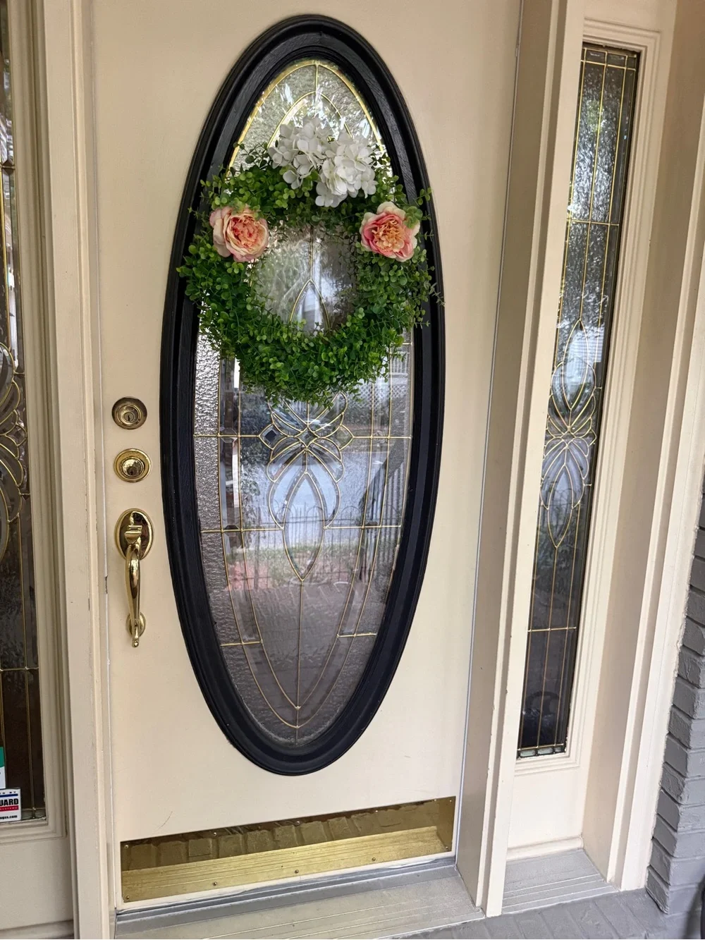 Faux Eucalyptus Wreath faux eucalyptus